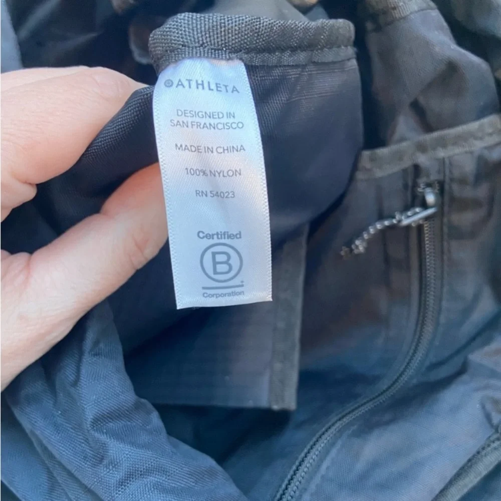 🍒Athleta Backpack “Oslo” Convertible Backpack 2020 - Black - Pristine